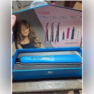 Blue Hair Straightener